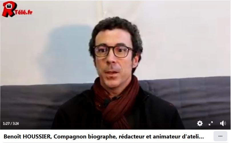 Interview Benoît Houssier RTélé décembre 2021